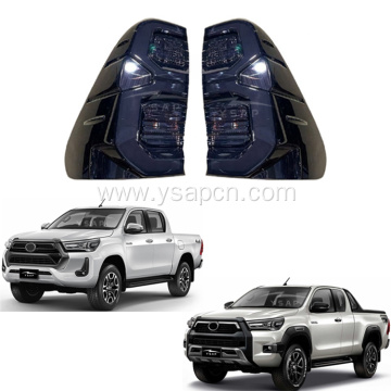 High quality Tail lamp taillights Black for Hilux